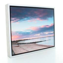 Andover Silver Canvas Floater Frame 32mm Deep - Frames For Pictures Or Artwork Tray Frames Active - thumbnail 3
