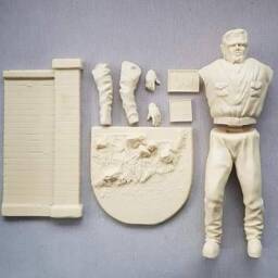 Oddbod - Carry On Screaming Almost 13 Inch Tall Model Kit Figure - Unpainted - thumbnail 3