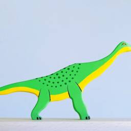 Handmade Wooden Dinosaur Toy Set Montessori Educational Toys - thumbnail 3