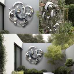 Infinite Large Circle Sculpture - Handcrafted Metal Wall Decor, Statement Piece - thumbnail 2