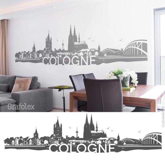 Wall Sticker Skyline Cologne. Motif W108 - image 1