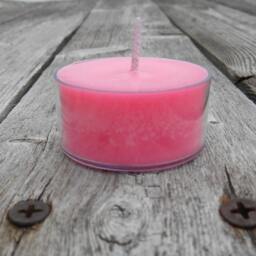 Pink Sugar Scented Candle Soy Tealights Hot - thumbnail 2
