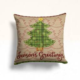 Christmas Cushion Cover-xmas Home Decoration-Christmas Tree Decor-Christmas Gift-xmas Snowflakes Winter Trend - thumbnail 2