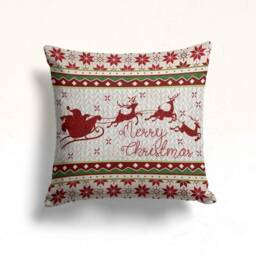 Christmas Cushion Cover-xmas Home Decoration-Christmas Tree Decor-Christmas Gift-xmas Snowflakes Winter Trend - thumbnail 3