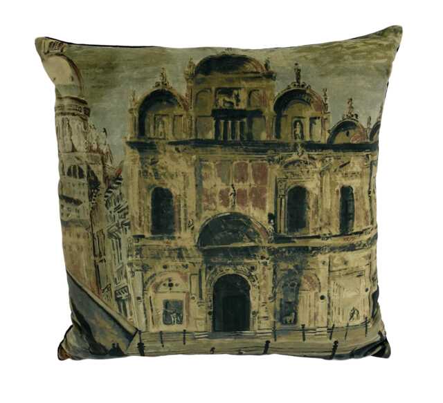 Zoffany - Gondolier Twilight Velvet Fabric Cushion Covers Pillow Throw 20 - image 1