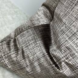 Luxury Bronze Velvet Cushion Cover Handmade Designer Harlequin Osamu Fabric, Textured Hazelnut Pillow For Home Decor - thumbnail 4