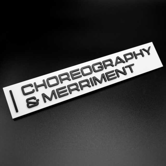 Choreography & Merriment Wall Sign - Severance Lumon Industries Office Decor Tv Show Inspired Gift - image 1