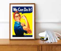 "Reprint Of The Ww2 Poster ""We Can Do It" - thumbnail 1