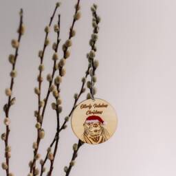 Christmas Otter Ornament - Animal Tree Decoration Funny Decor - thumbnail 3