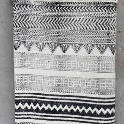 3x5Ft Indian Rugs Cotton Rug, Woven Area For Sale, Decor Rustic Rugs, Decorative Bohemian Indian - thumbnail 4
