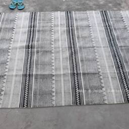 3x5Ft Indian Rugs Cotton Rug, Woven Area For Sale, Decor Rustic Rugs, Decorative Bohemian Indian - thumbnail 3