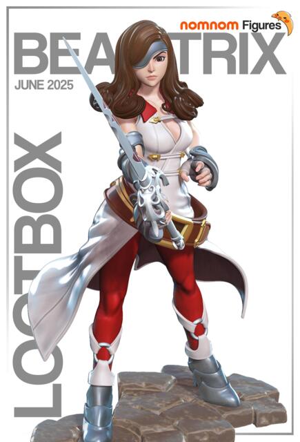 Beatrix - Ff9 3D Printed Figure 110 Scale - image 1