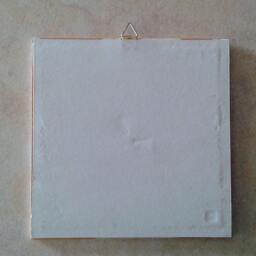 Handmade Greek Ceramic Art Tile Tree Of Life Wall Decor - thumbnail 3