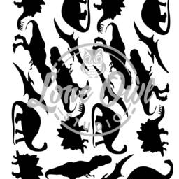 Dinosaur Wall Stickers, Removable Dino Decals, Kids Playroom Decor, Baby Nursery Decal - thumbnail 3