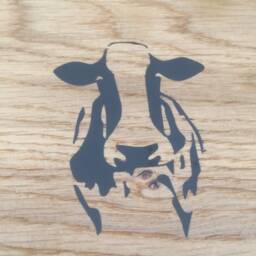 The Fine Wooden Articles Childs Solid Oak Personalised Engraved Milking Stool - thumbnail 3