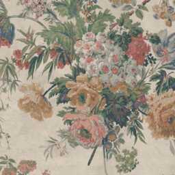Thibaut Garden Club Apricot & Slate Double Sided Cushion Cover Pillow Cover - thumbnail 4