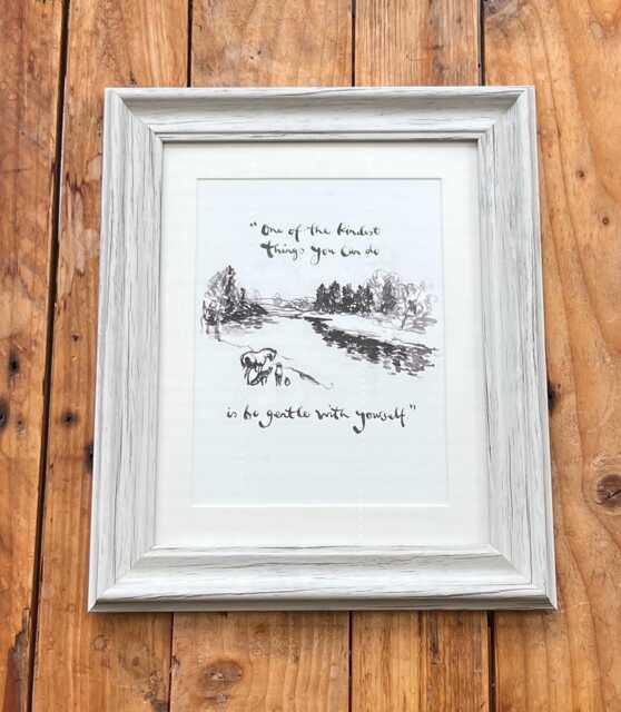 Framed Print From Always Remember - The Boy Mole Fox, Horse & The Storm By Charlie Mackesy