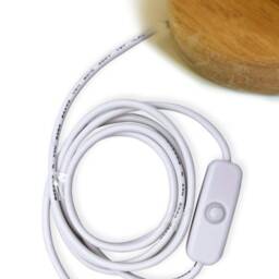 Desk Lamp Of Natural Oak, Wooden Table Light, Wood For Bedroom, Bedside Wood, Desk Led Fixture - thumbnail 4