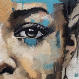 Black Woman Art Print Modern Portrait Poster - thumbnail 2