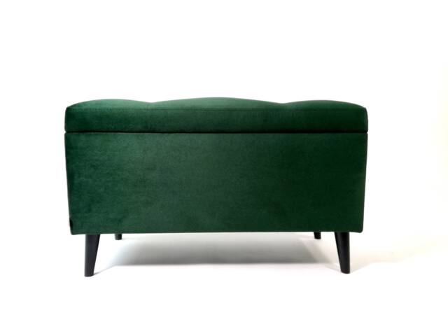 Trunk Tuscany Bench, Upholstered Chest, Clipboard Handmade Made By Rossi Furniture - image 1