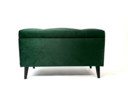 Trunk Tuscany Bench, Upholstered Chest, Clipboard Handmade Made By Rossi Furniture - thumbnail 1