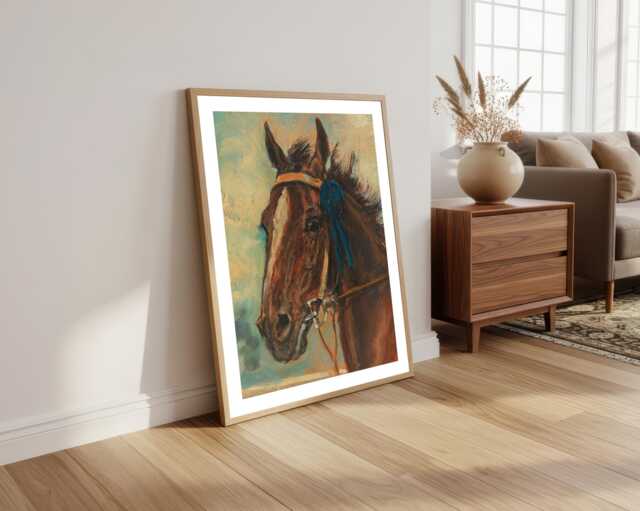 Ludwig Koch Horse Art Print Vintage Illustration - image 1
