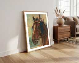 Ludwig Koch Horse Art Print Vintage Illustration - thumbnail 1