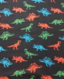 "Flannel Dinosaur Crib Sheet Pack "