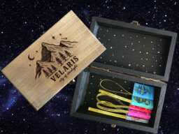 Miniatures Acotar Book Box From Velaris Christmas Ornaments - thumbnail 1