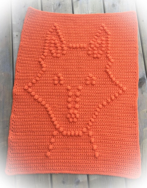 Crochet Fox Baby Blanket Pattern - image 1