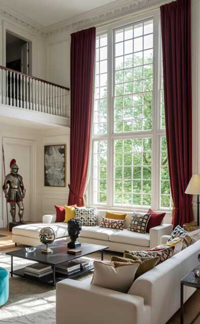 Long Curtains, Velvet Curtain, Living Room Curtain, High Ceiling Curtain, Luxury Curtain, Curtains For Living - image 1