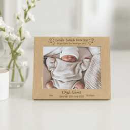 New Baby Photo Frame Newborn Picture Gift For Parents Arrival Grandparents First Grandchild Boy Girl Keepsake - thumbnail 3