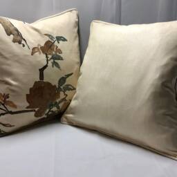 Painted Flower Canva Pillow Collection/Decorative Pillows Accent - thumbnail 4