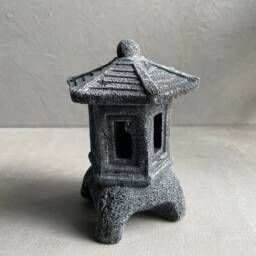 stone Japanese Pagoda - Terrarium & Aquarium Decor Resin Made Decorations Ornament Jungle Arrangement Temple Pagoda Asian - thumbnail 4