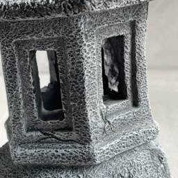 stone Japanese Pagoda - Terrarium & Aquarium Decor Resin Made Decorations Ornament Jungle Arrangement Temple Pagoda Asian - thumbnail 2