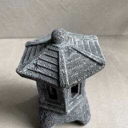 stone Japanese Pagoda - Terrarium & Aquarium Decor Resin Made Decorations Ornament Jungle Arrangement Temple Pagoda Asian - thumbnail 3