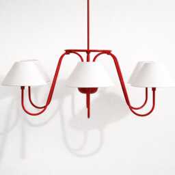 Red Radiance A Chandelier That Defines Elegance - thumbnail 3