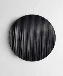Geometric Wall Art, Wood Circular Sculpture Round Abstract Minimal Handmade Decor Hanginground Art - thumbnail 1