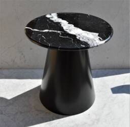 Coffee Table Marble Black Marquinia - In - thumbnail 1
