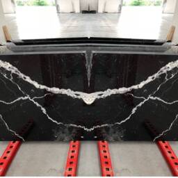 Coffee Table Marble Black Marquinia - In - thumbnail 4