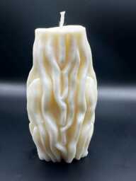 stalactite Water Ripple Carved Candle