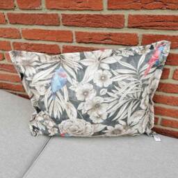 Flower Paradise Cushion Cover Made Of Coated Cotton - Wipeable & Water-Repellent - thumbnail 4