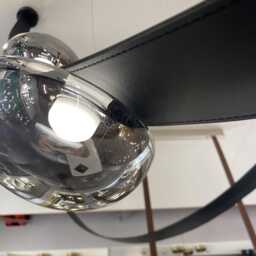 Labranda Glass Sphere Chandelier - Leather Belted Led Light - thumbnail 4
