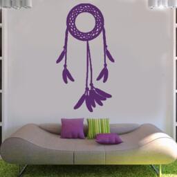 Dream Catcher Wall Decal Simple Bedroom Decor - thumbnail 3