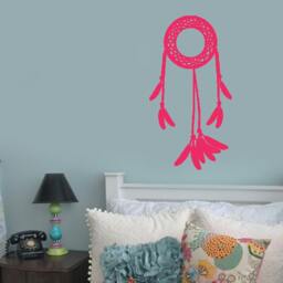 Dream Catcher Wall Decal Simple Bedroom Decor - thumbnail 2