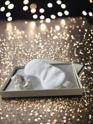 Mulberry Silk Sleep Set Pillowcase, Eye Mask & Scrunchie Gift Box - thumbnail 1