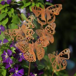 British Butterfly Swallowtail, Metal Garden Art - thumbnail 2