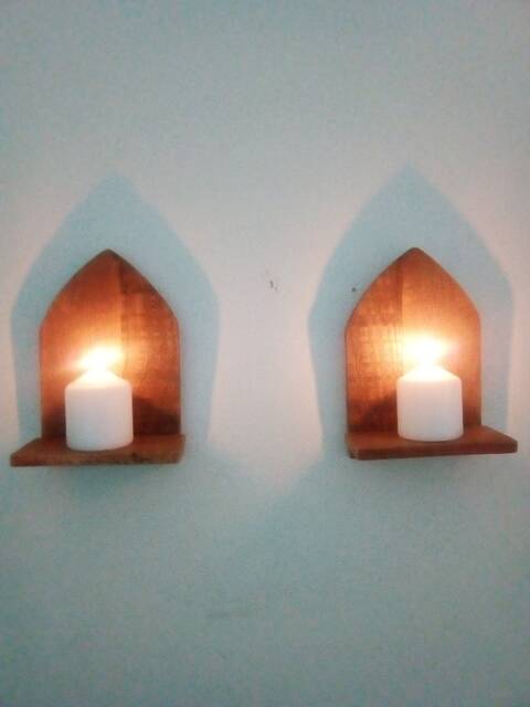 Candle Sconces. Please Read P&p Info in Description - image 1