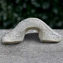 Concrete Bridge Statue Stone Garden Sculpture Cement Decor Outdoor Japanese Ornament Bridge Lover Gift Handmade Art - thumbnail 4