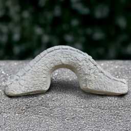 Concrete Bridge Statue Stone Garden Sculpture Cement Decor Outdoor Japanese Ornament Bridge Lover Gift Handmade Art - thumbnail 2
